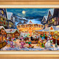Disney Mickey and Minnie Christmas Market - Limited Edition Canvas