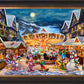Disney Mickey and Minnie Christmas Market - Limited Edition Canvas