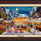 Disney Mickey and Minnie Christmas Market - Limited Edition Canvas