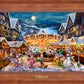 Disney Mickey and Minnie Christmas Market - Limited Edition Canvas