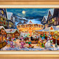 Disney Mickey and Minnie Christmas Market - Jewel Edition Art