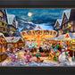 Disney Mickey and Minnie Christmas Market - Jewel Edition Art