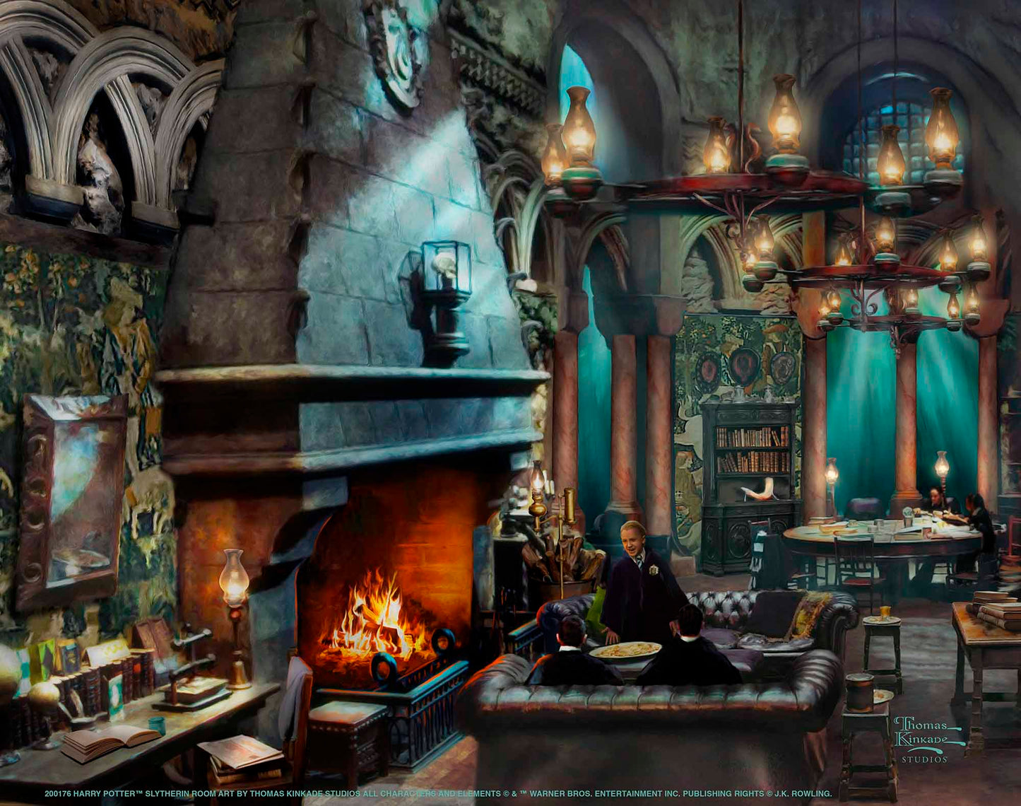 Harry Potter™ Slytherin Room - Art Prints