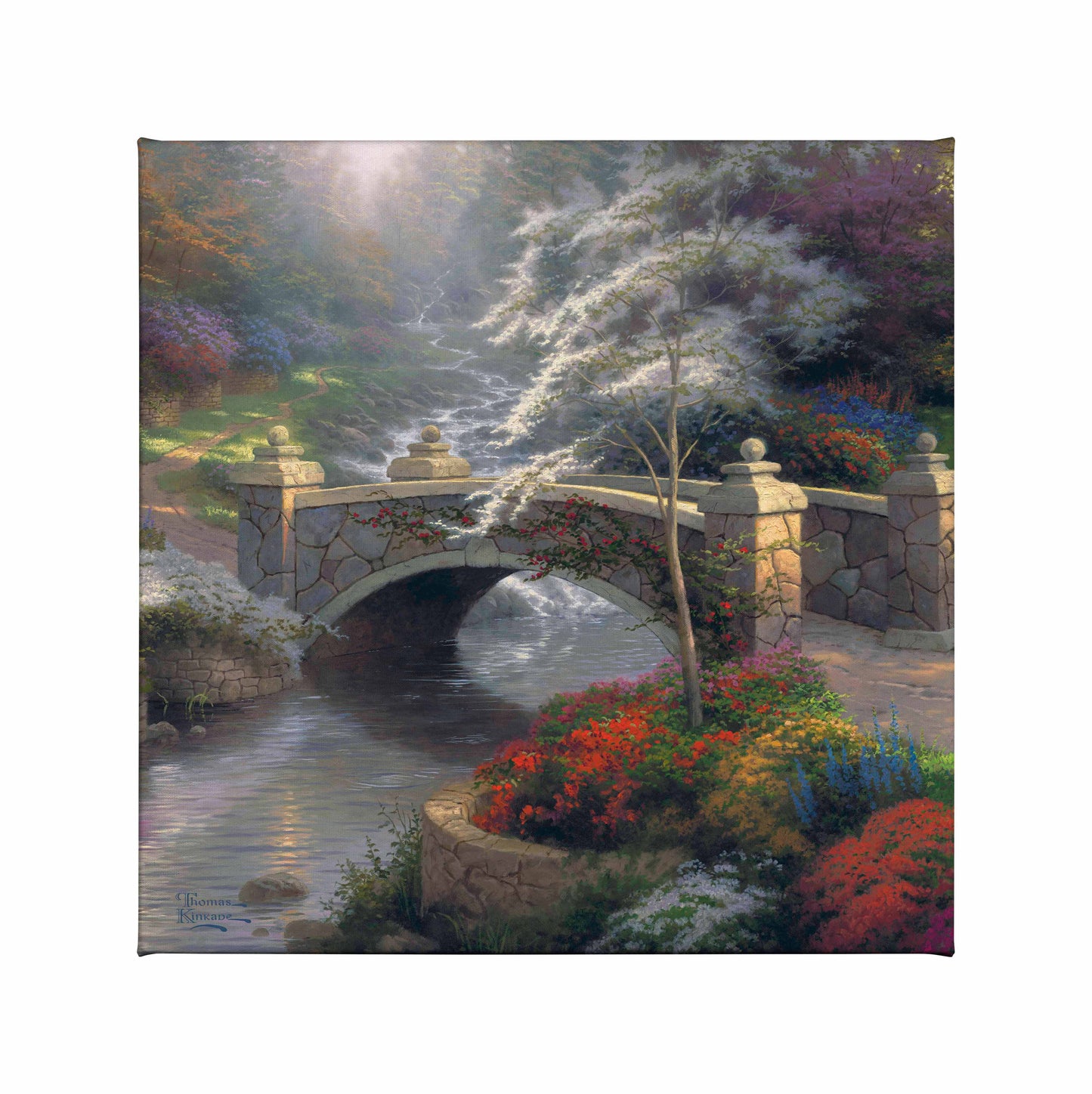 Bridge of Hope - 14" x 14" Gallery Wrapped Canvas