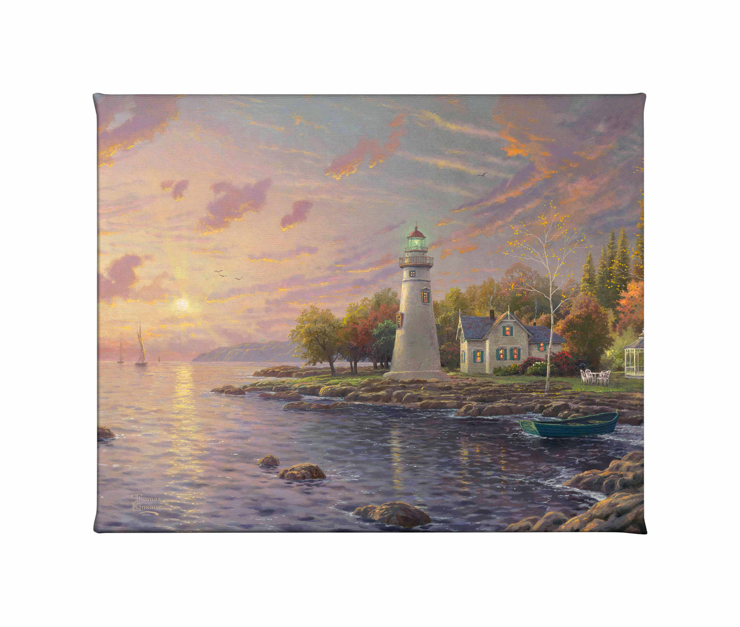 Serenity Cove - 8" x 10" Gallery Wrapped Canvas