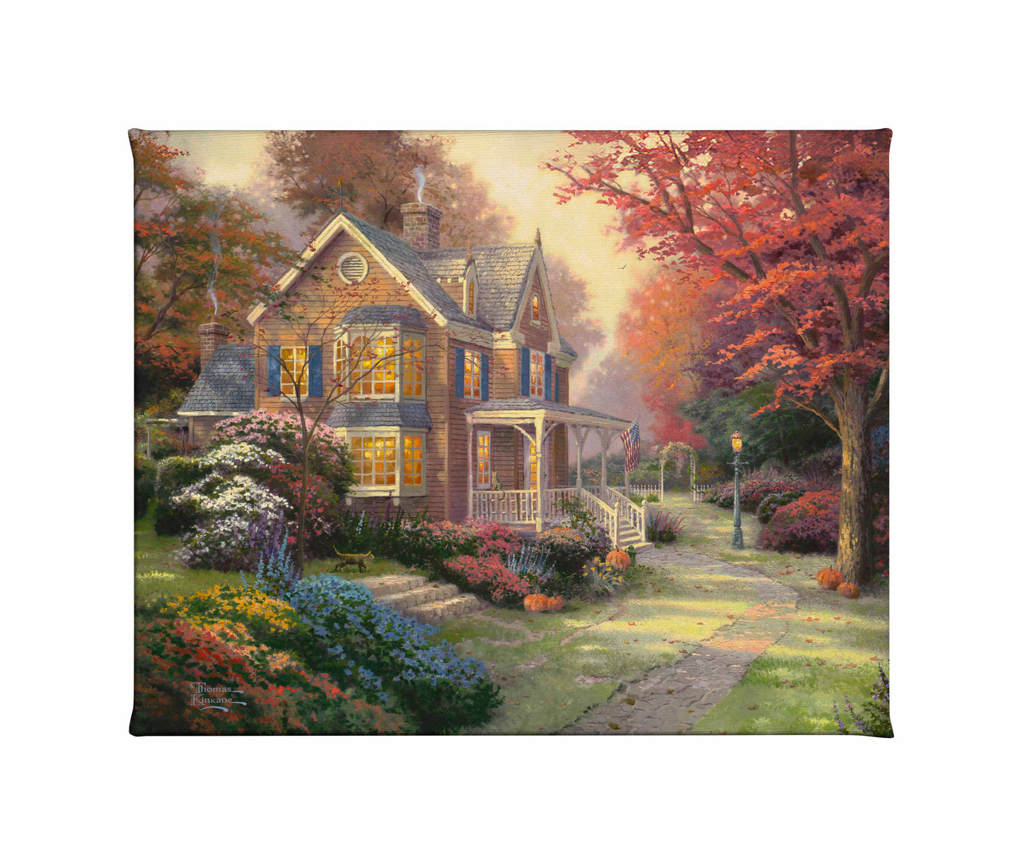 Victorian Autumn - 8" x 10" Gallery Wrapped Canvas