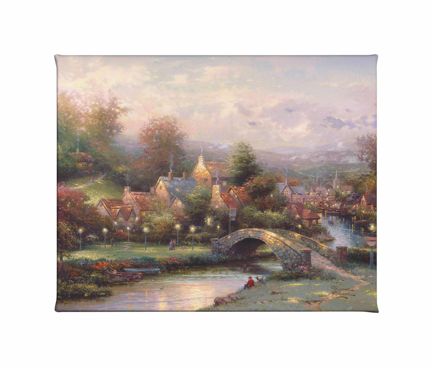 Little Partners Reunion - Horses - 8" x 10" Gallery Wrapped Canvas