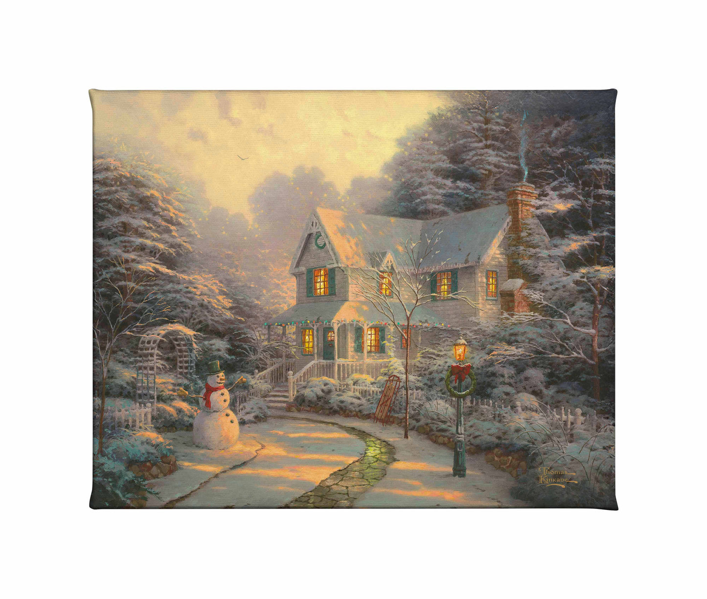 The Night Before Christmas - 8" x 10" Gallery Wrapped Canvas