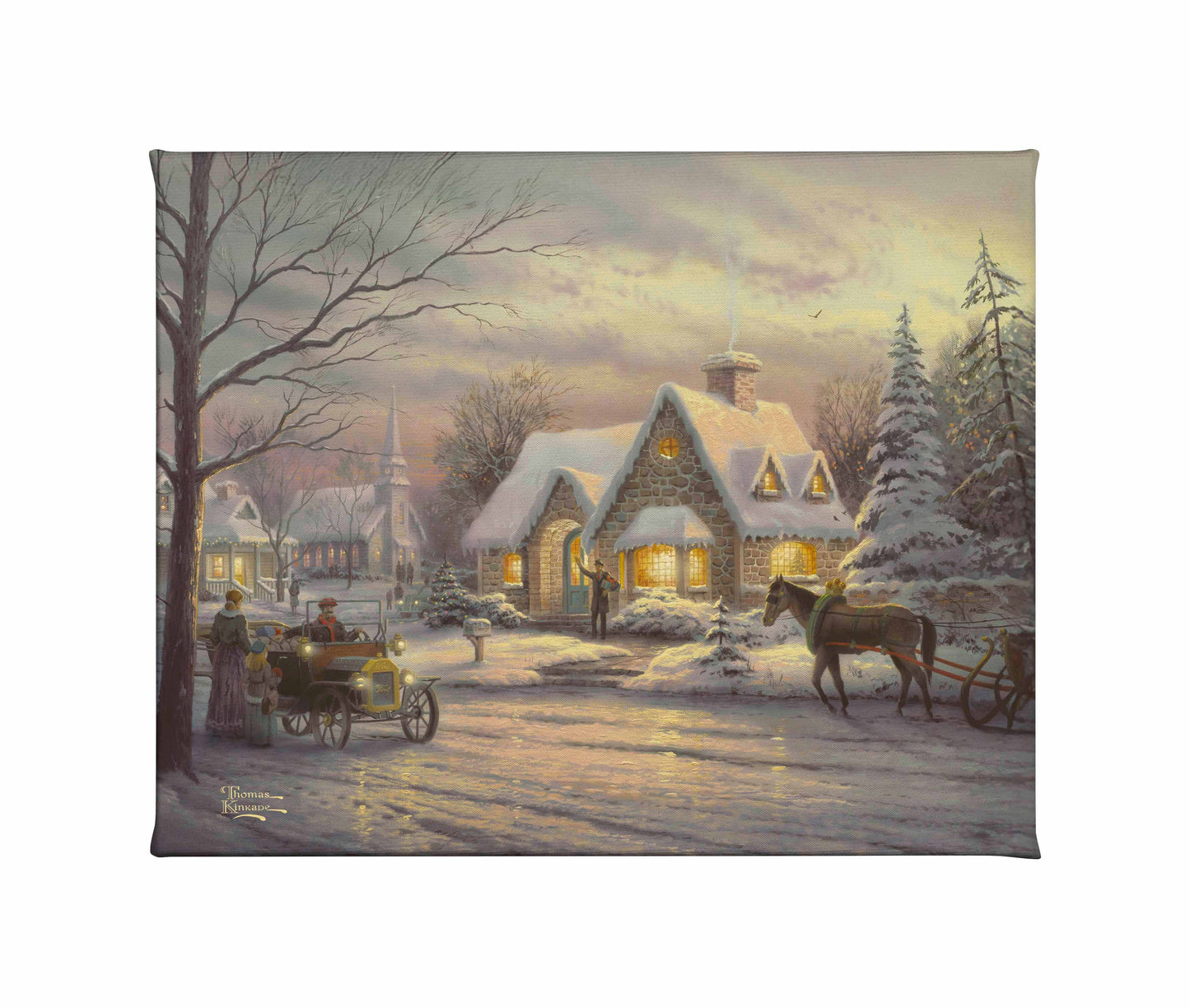 Memories of Christmas - 8" x 10" Gallery Wrapped Canvas