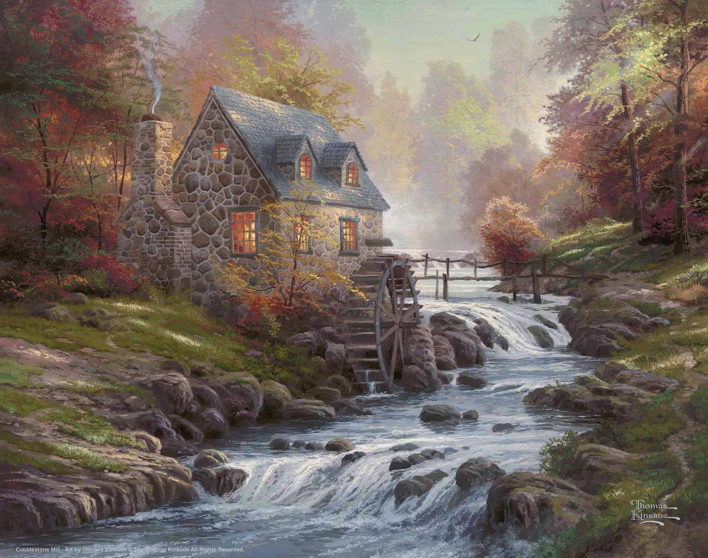 Cobblestone Mill - Art Prints