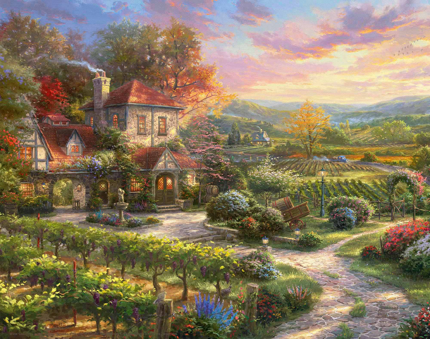 Wine Country Living - Art Prints