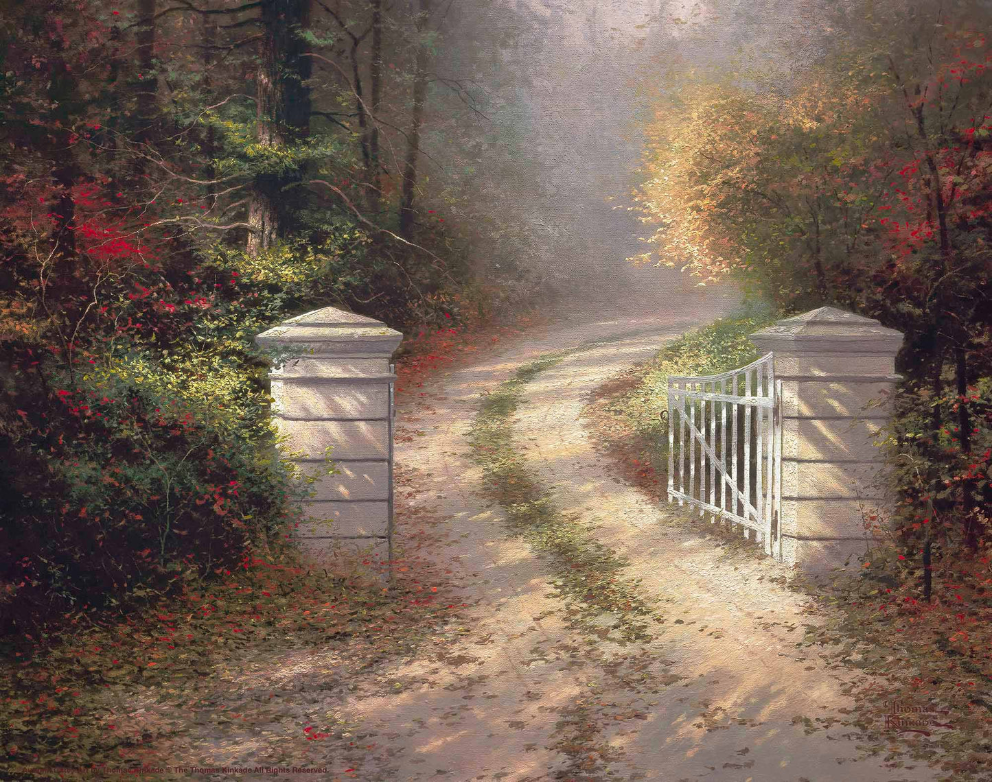 The Autumn Gate - Art Prints