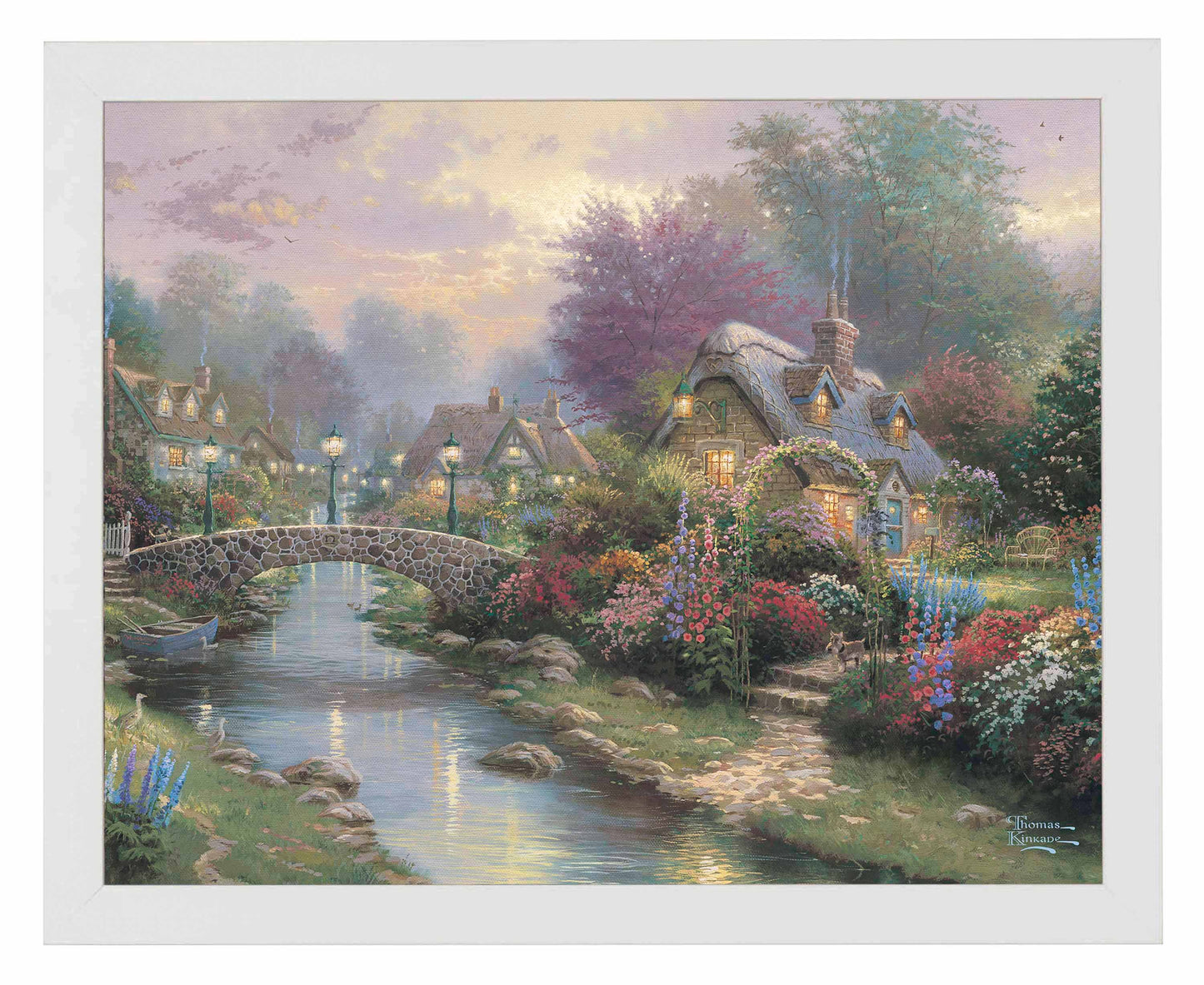 Lamplight Bridge - Art Prints