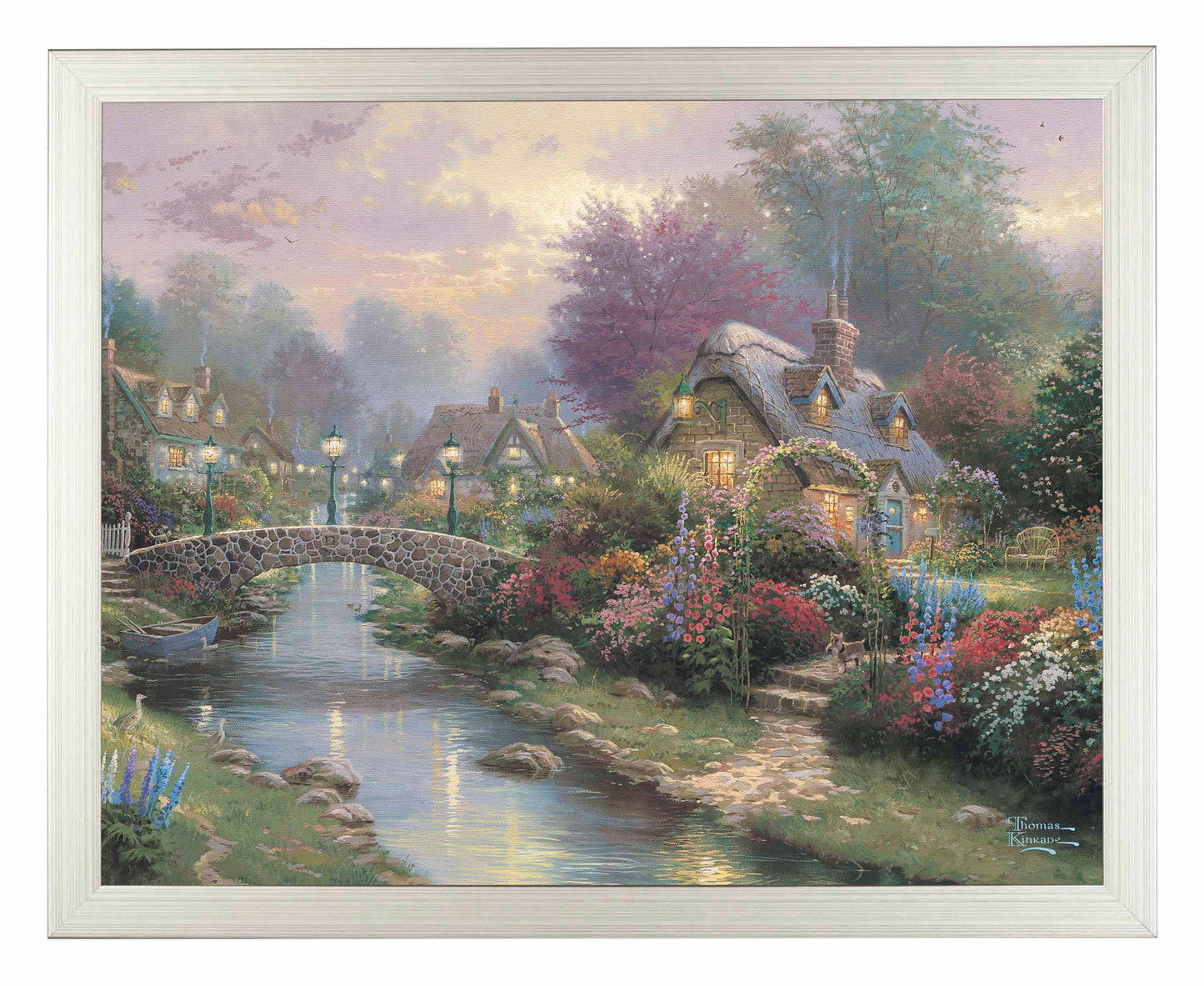Lamplight Bridge - Art Prints