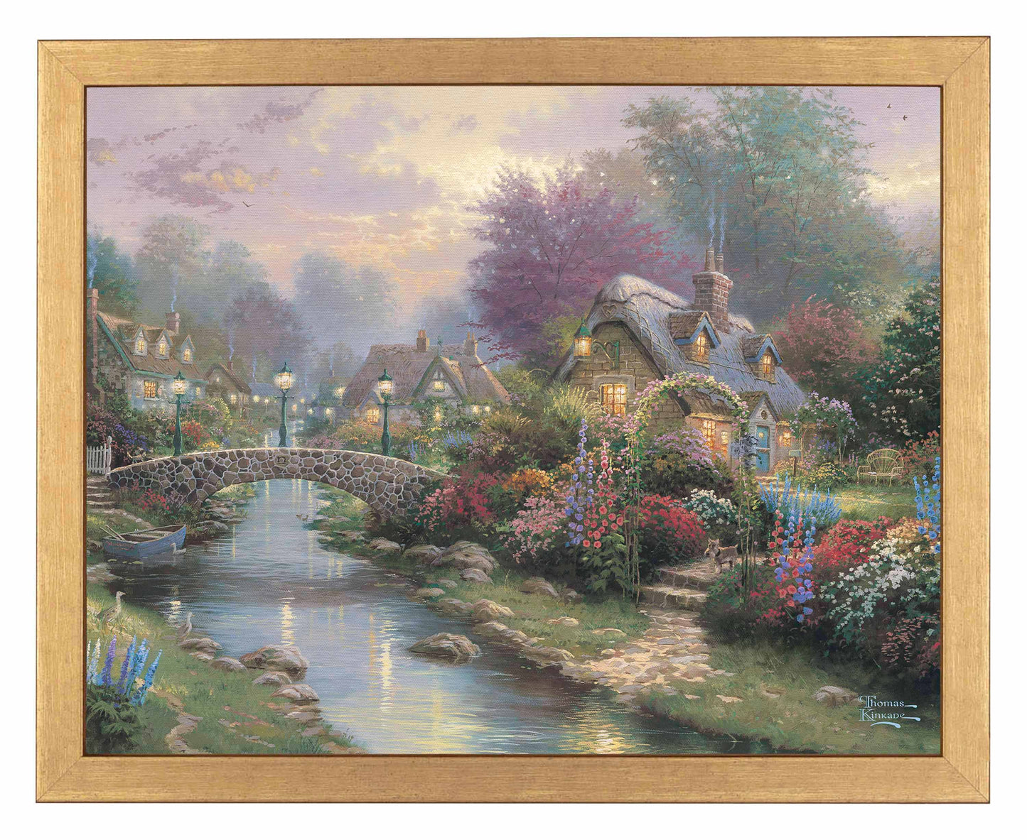 Lamplight Bridge - Art Prints