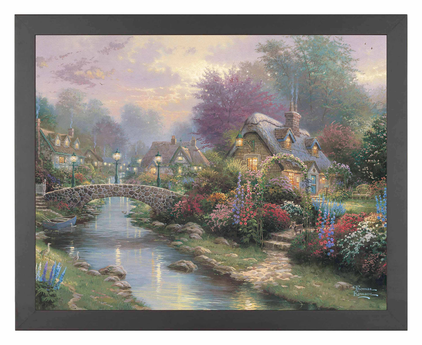 Lamplight Bridge - Art Prints