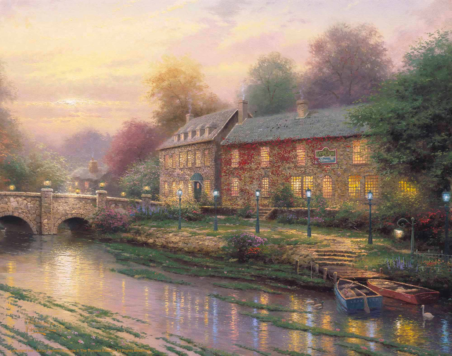 Lamplight Inn - Art Prints