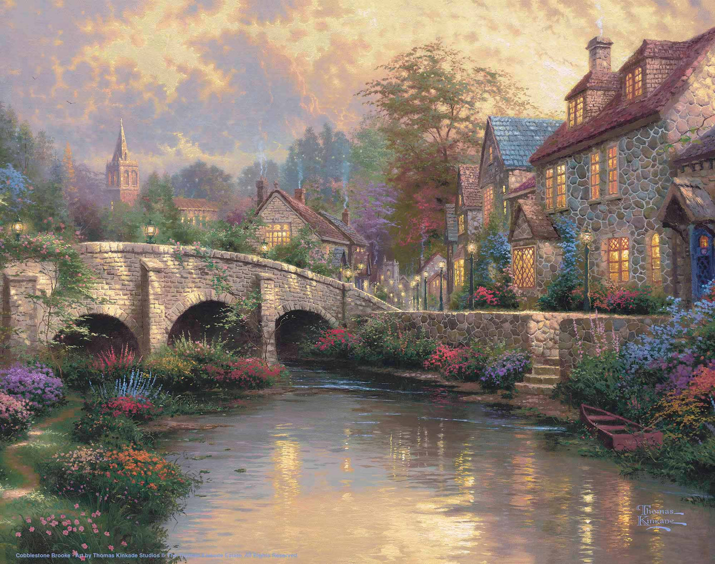 Cobblestone Brooke - Art Prints