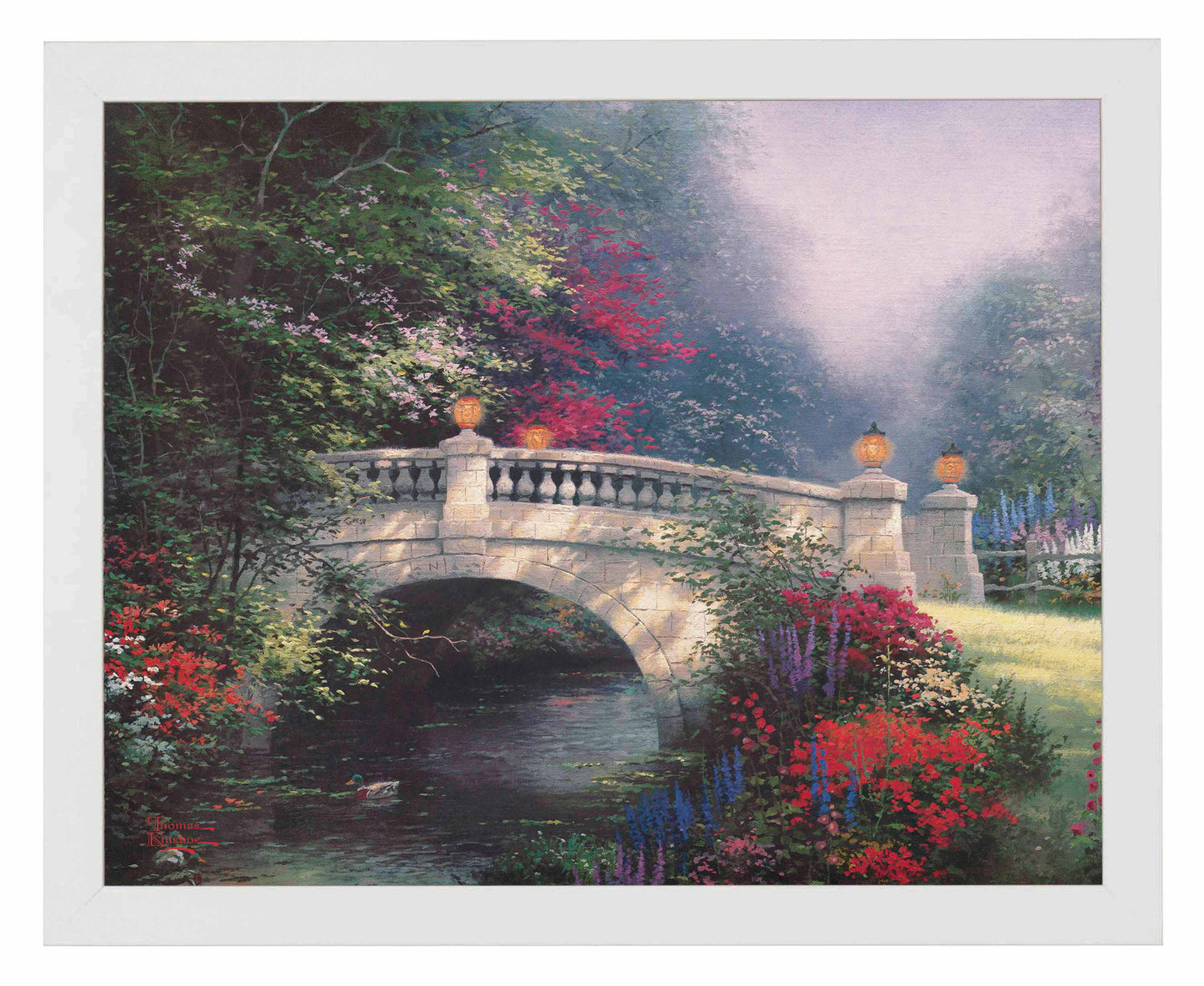 The Broadwater Bridge, Thomashire - Art Prints