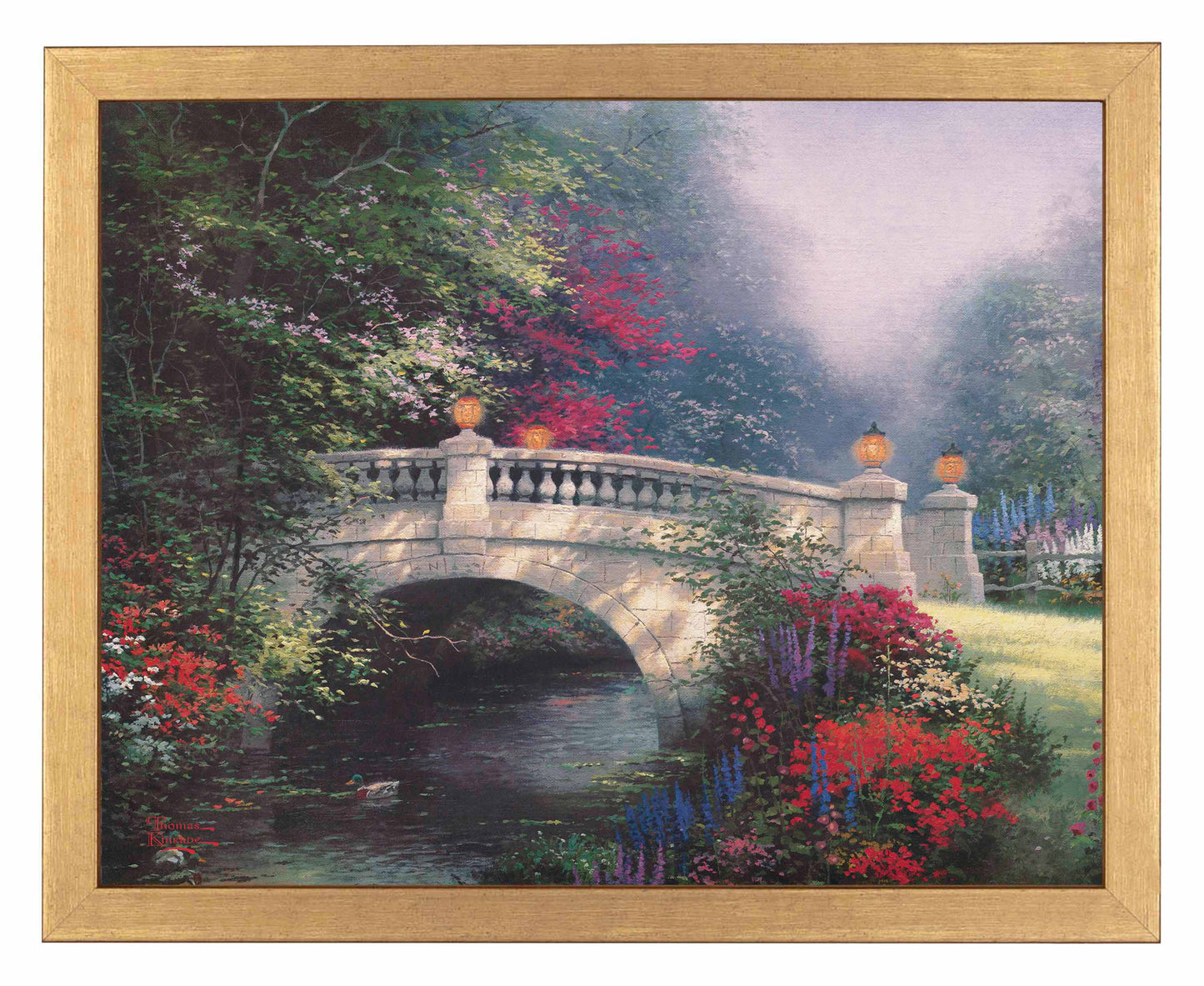 The Broadwater Bridge, Thomashire - Art Prints