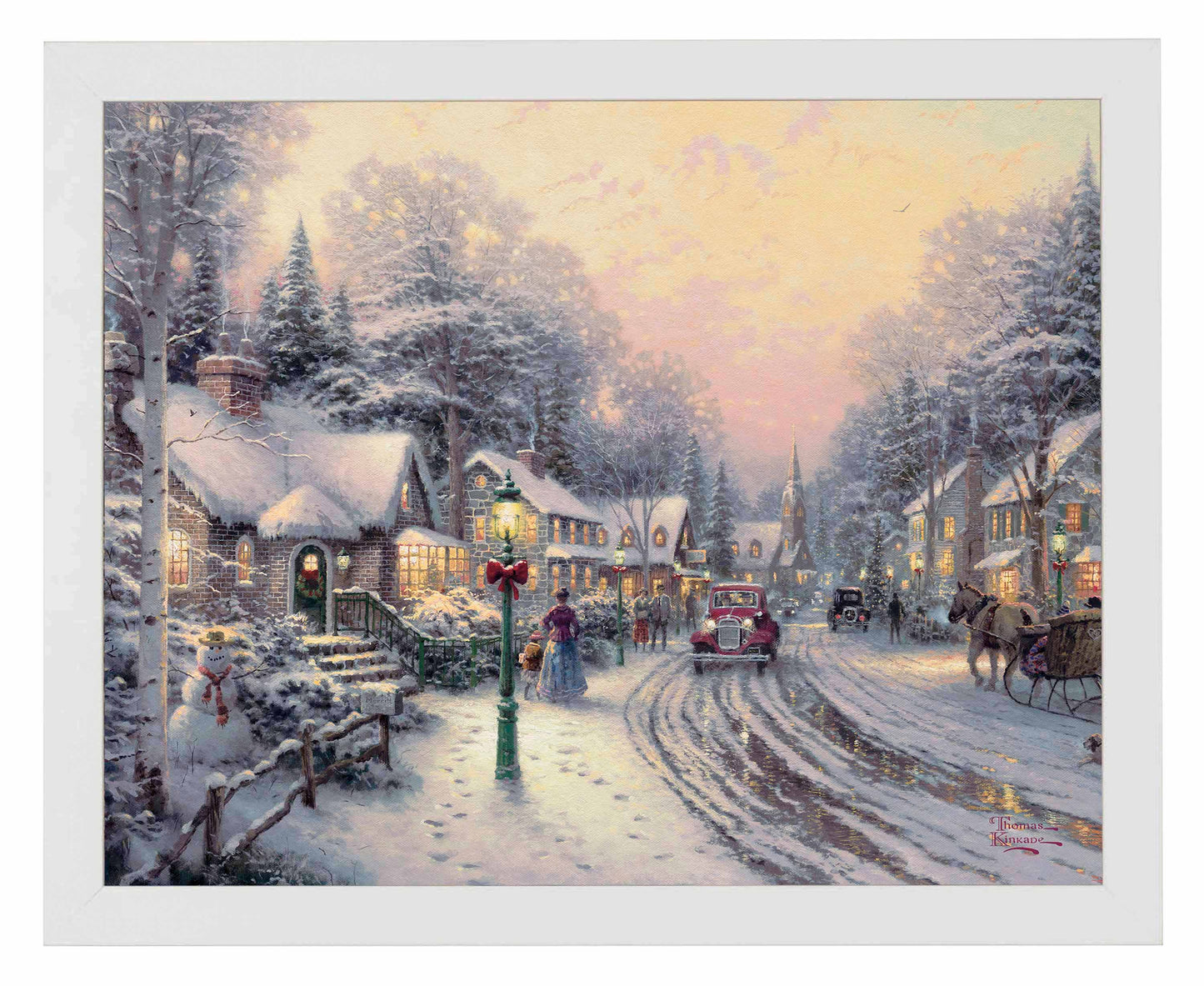 Village Christmas - Art Prints