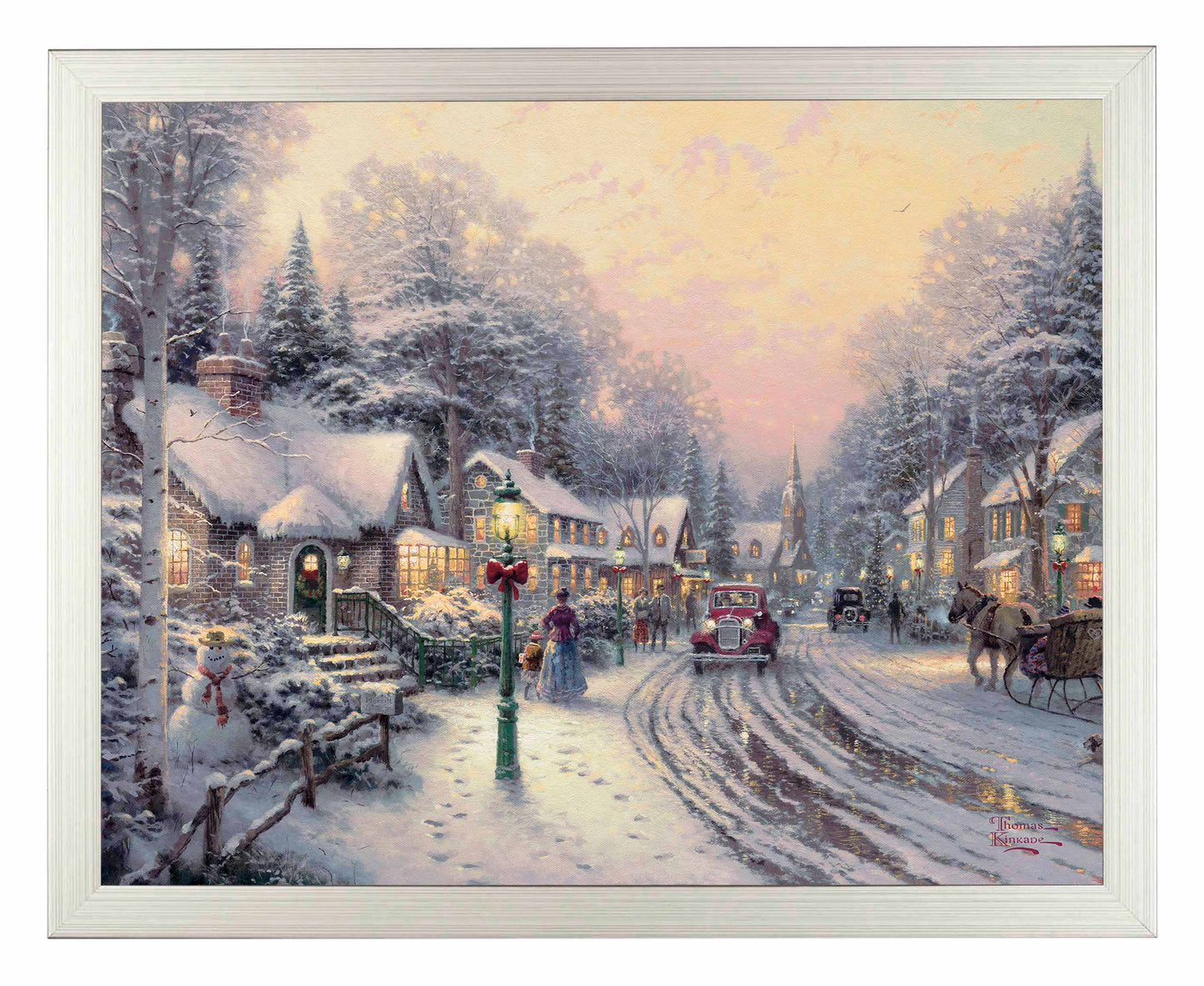Village Christmas - Art Prints