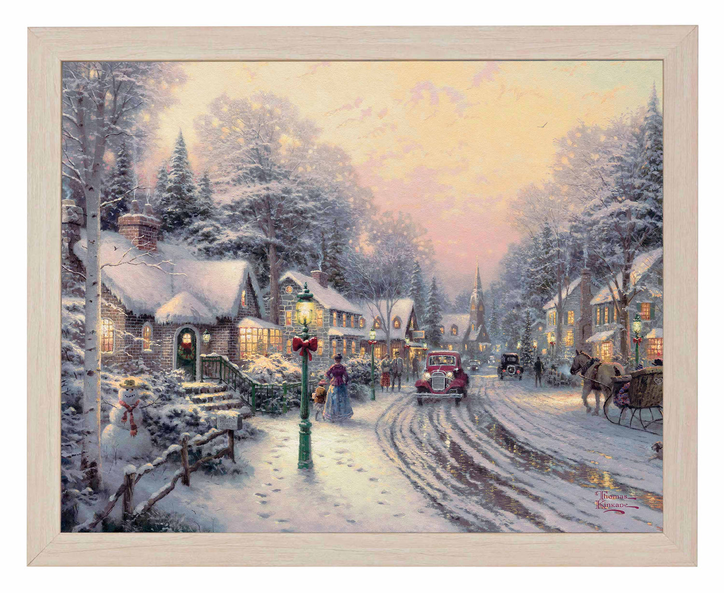 Village Christmas - Art Prints