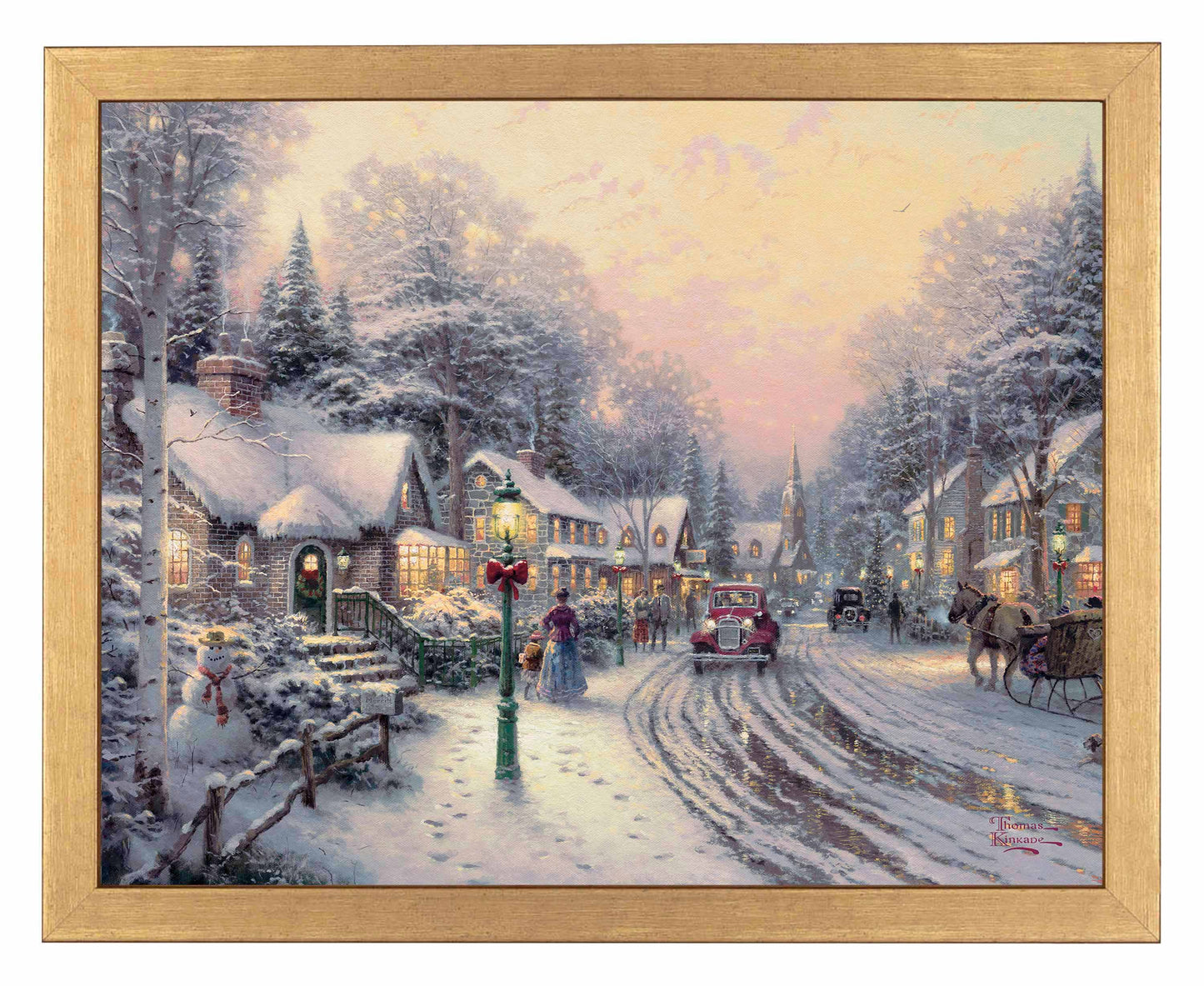 Village Christmas - Art Prints