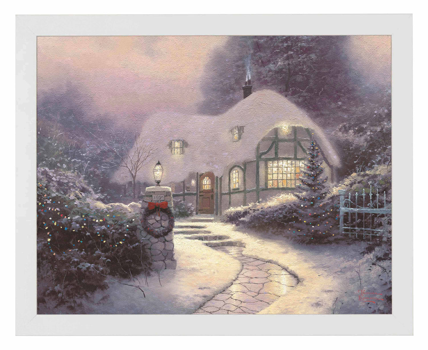 Christmas Cottage - Art Prints