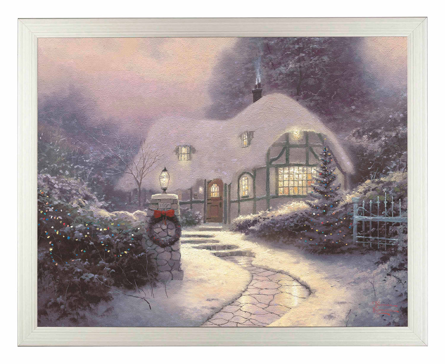 Christmas Cottage - Art Prints