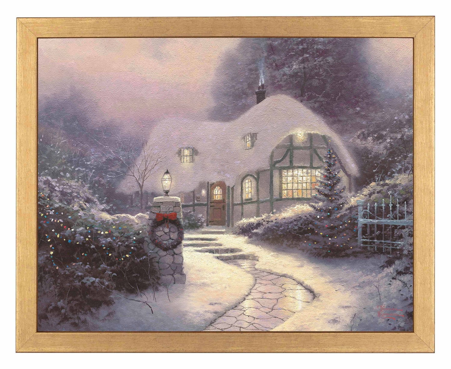 Christmas Cottage - Art Prints