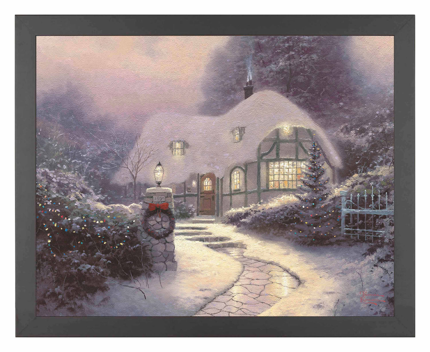 Christmas Cottage - Art Prints