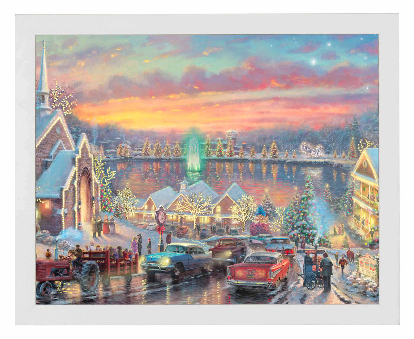 The Lights of Christmastown - Art Prints