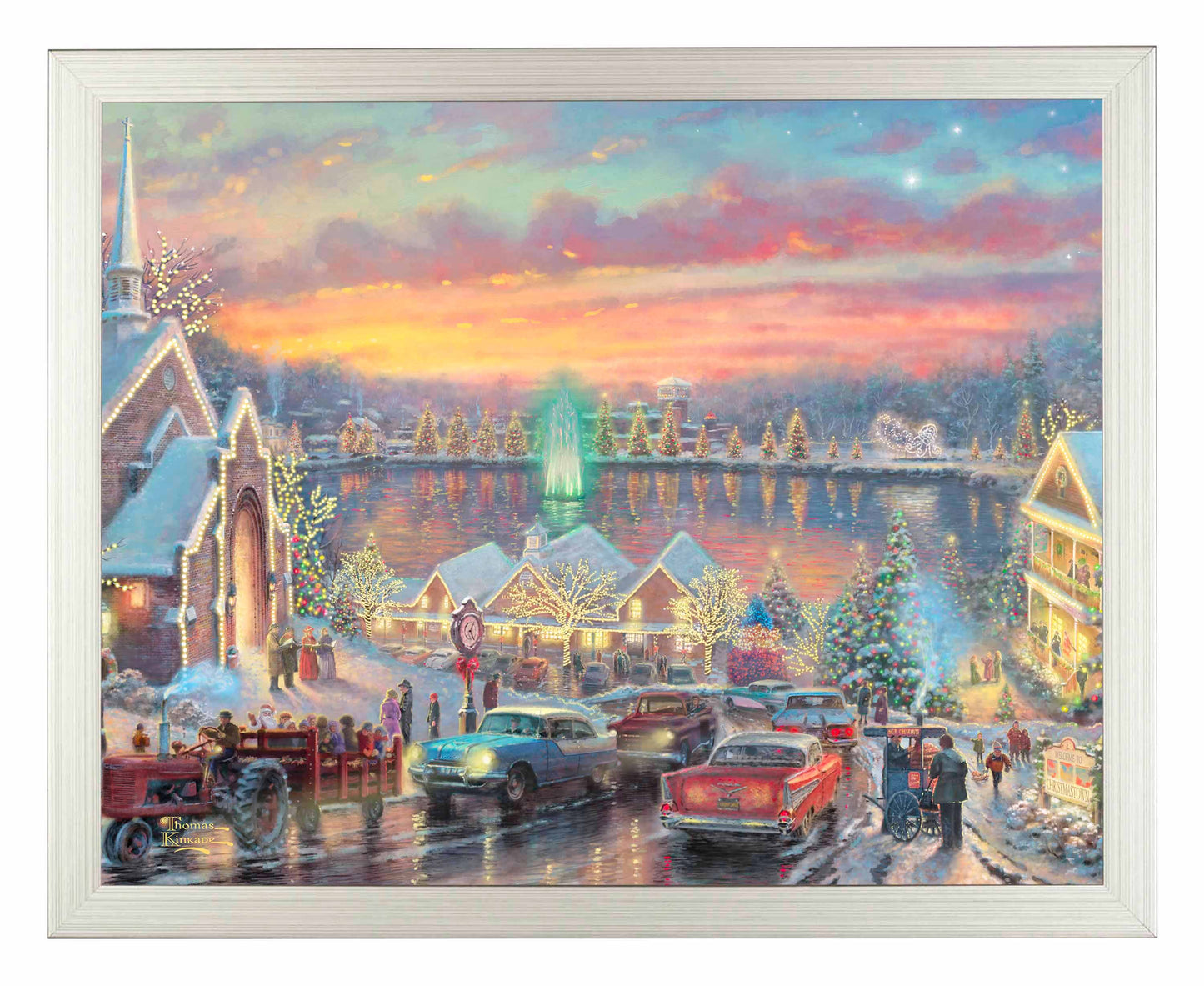 The Lights of Christmastown - Art Prints