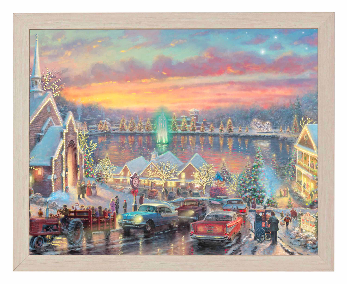 The Lights of Christmastown - Art Prints