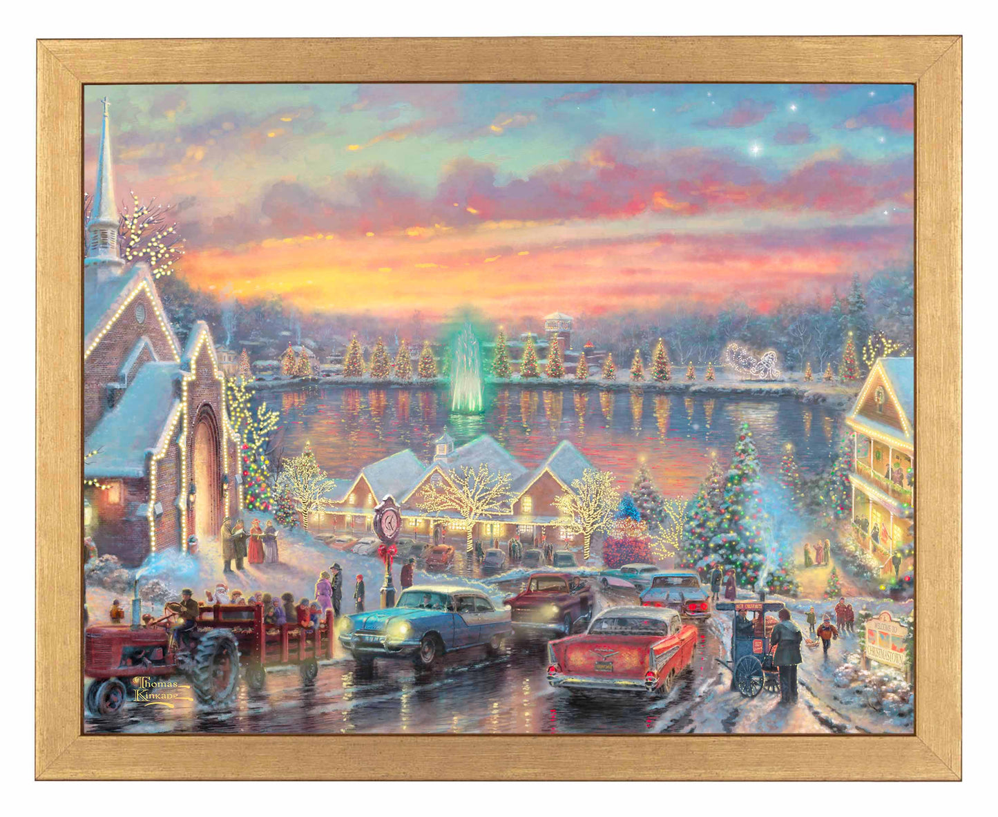 The Lights of Christmastown - Art Prints