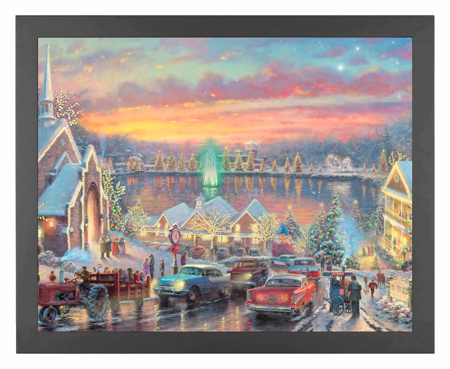 The Lights of Christmastown - Art Prints