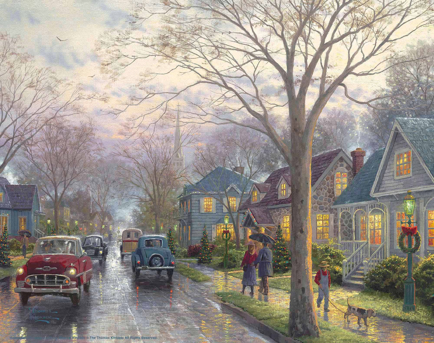 Hometown Christmas - Art Prints