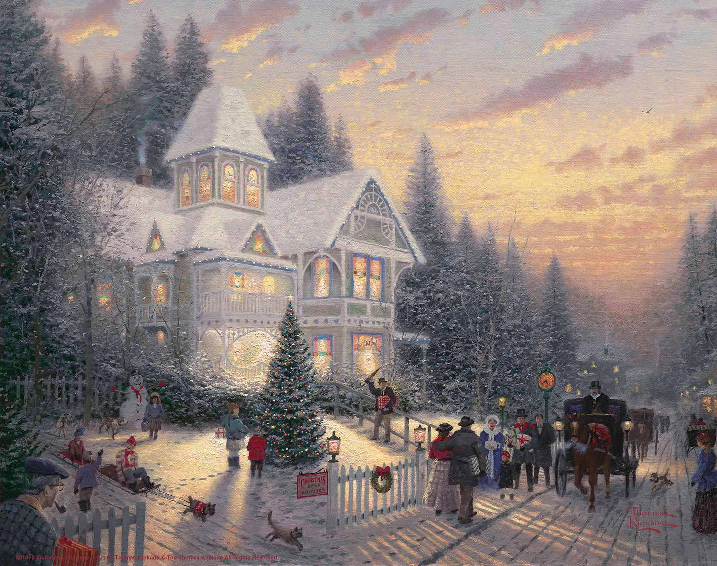 Victorian Christmas - Art Prints