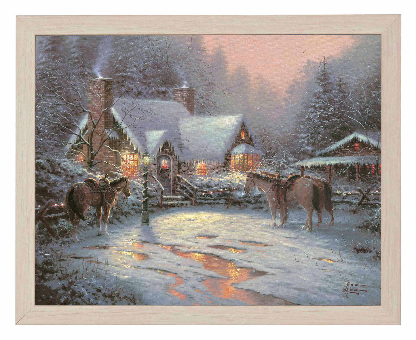 A Christmas Welcome - Art Prints