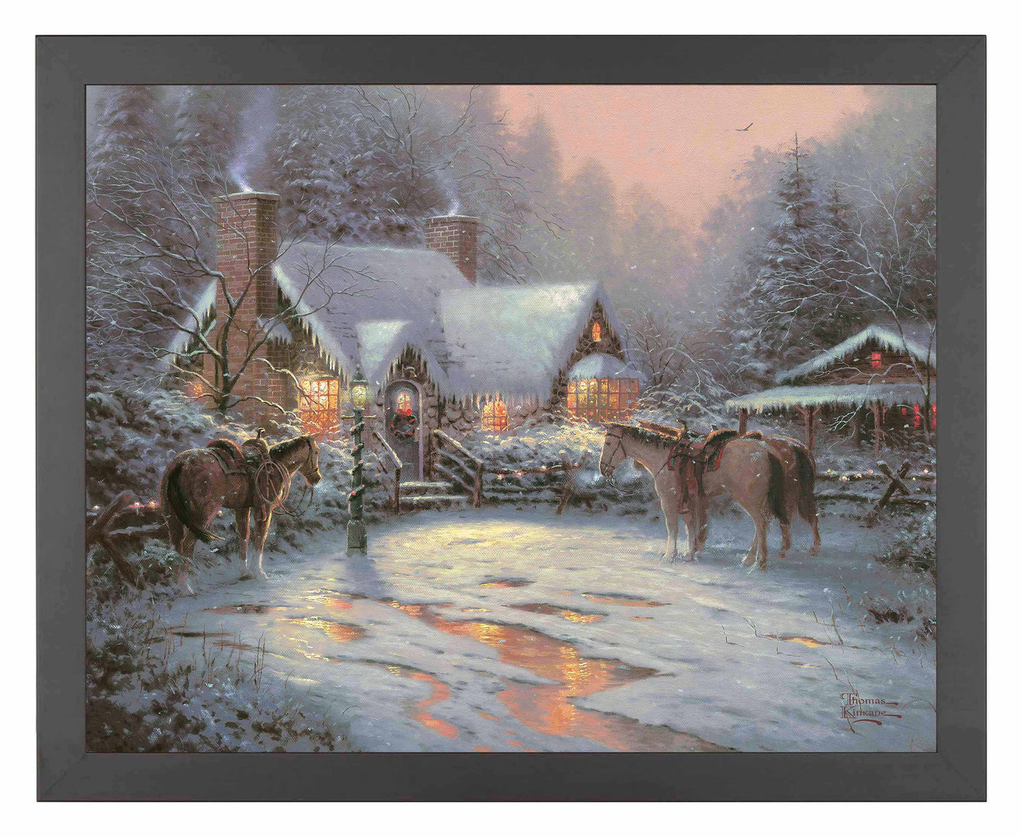 A Christmas Welcome - Art Prints