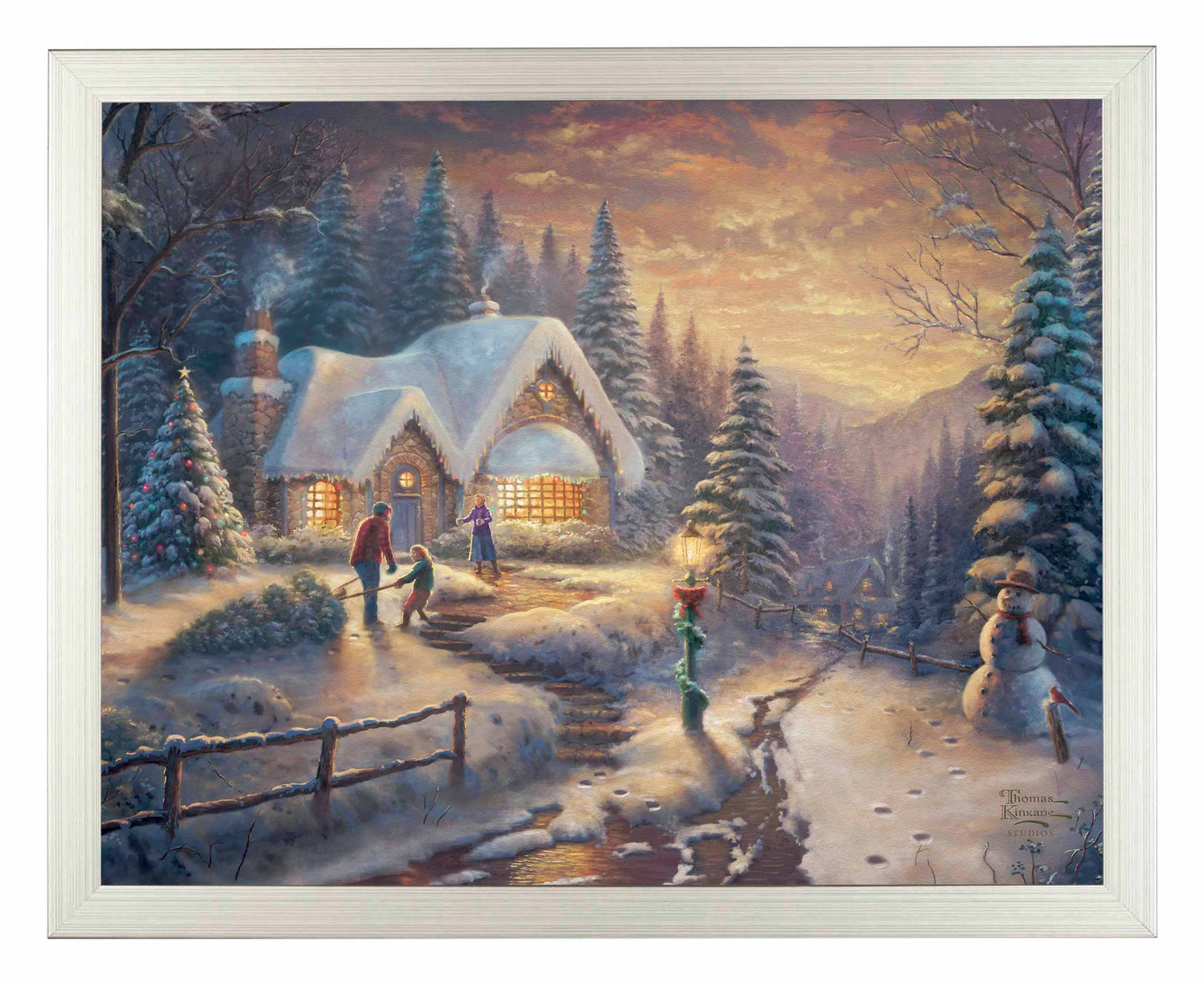 Country Christmas Homecoming - Art Prints