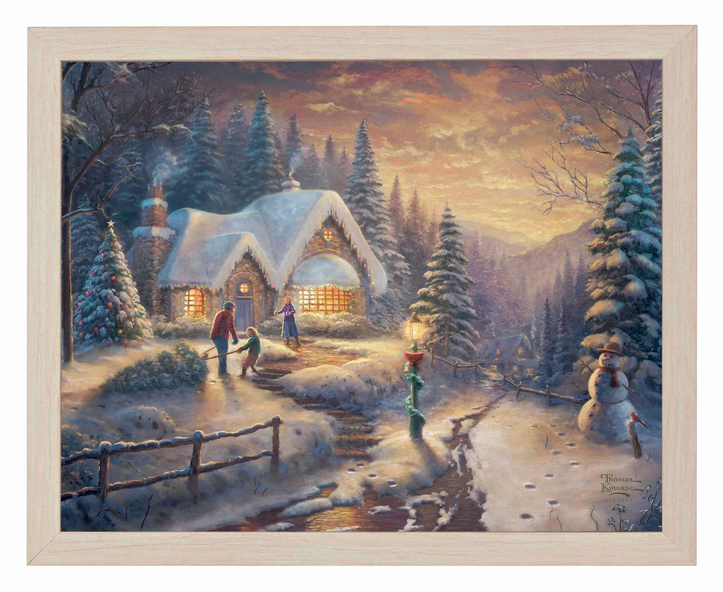 Country Christmas Homecoming - Art Prints