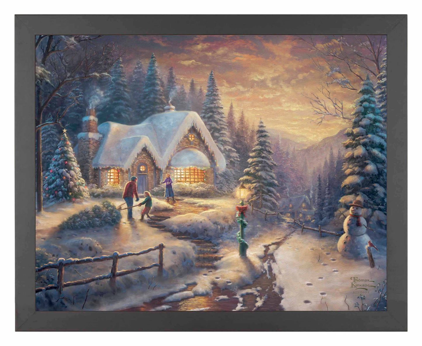 Country Christmas Homecoming - Art Prints