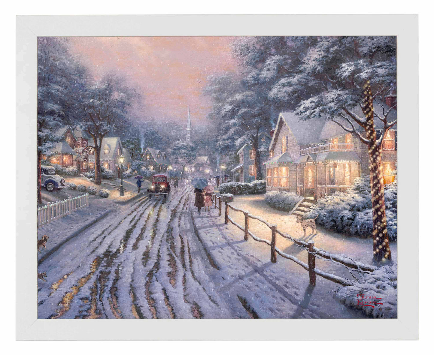 Hometown Christmas Memories - Art Prints