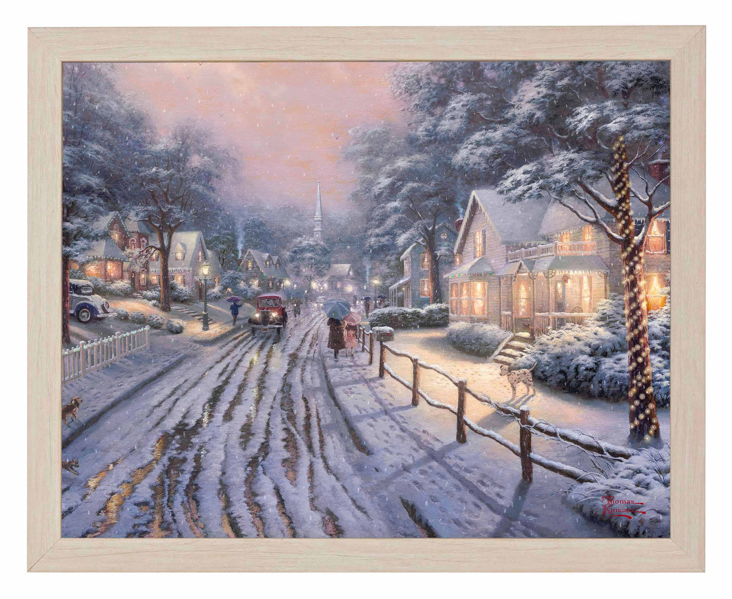 Hometown Christmas Memories - Art Prints