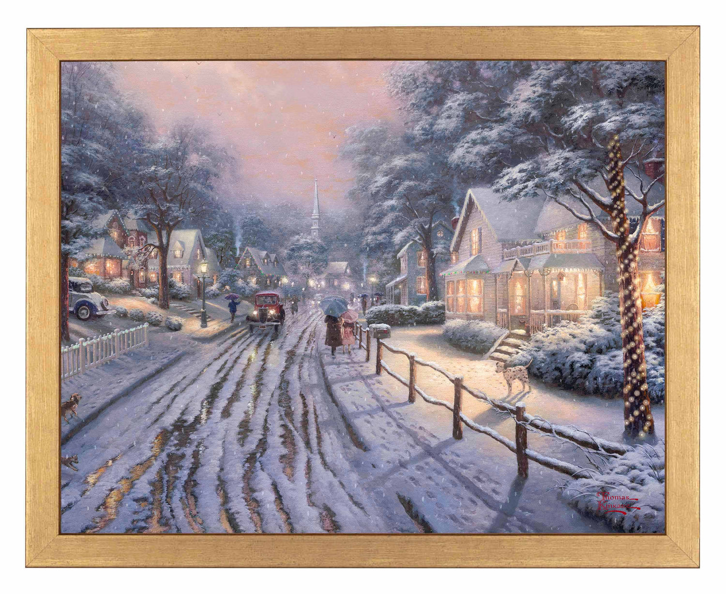 Hometown Christmas Memories - Art Prints
