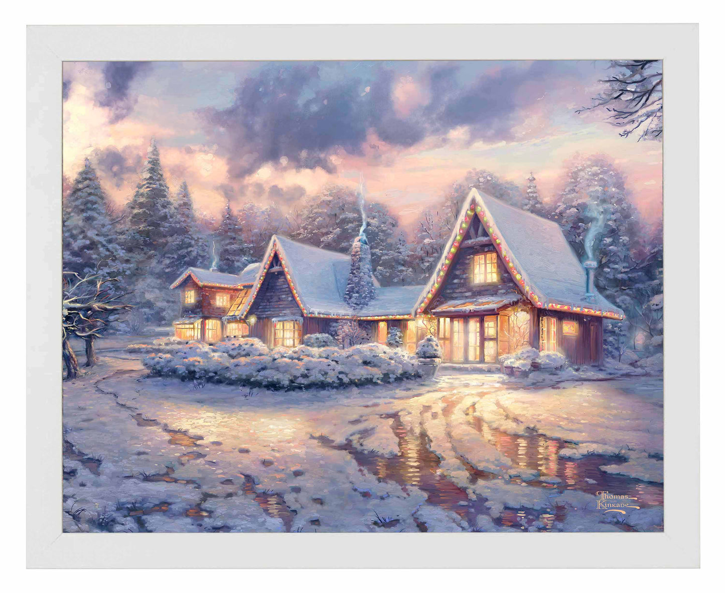 Christmas Lodge - Art Prints