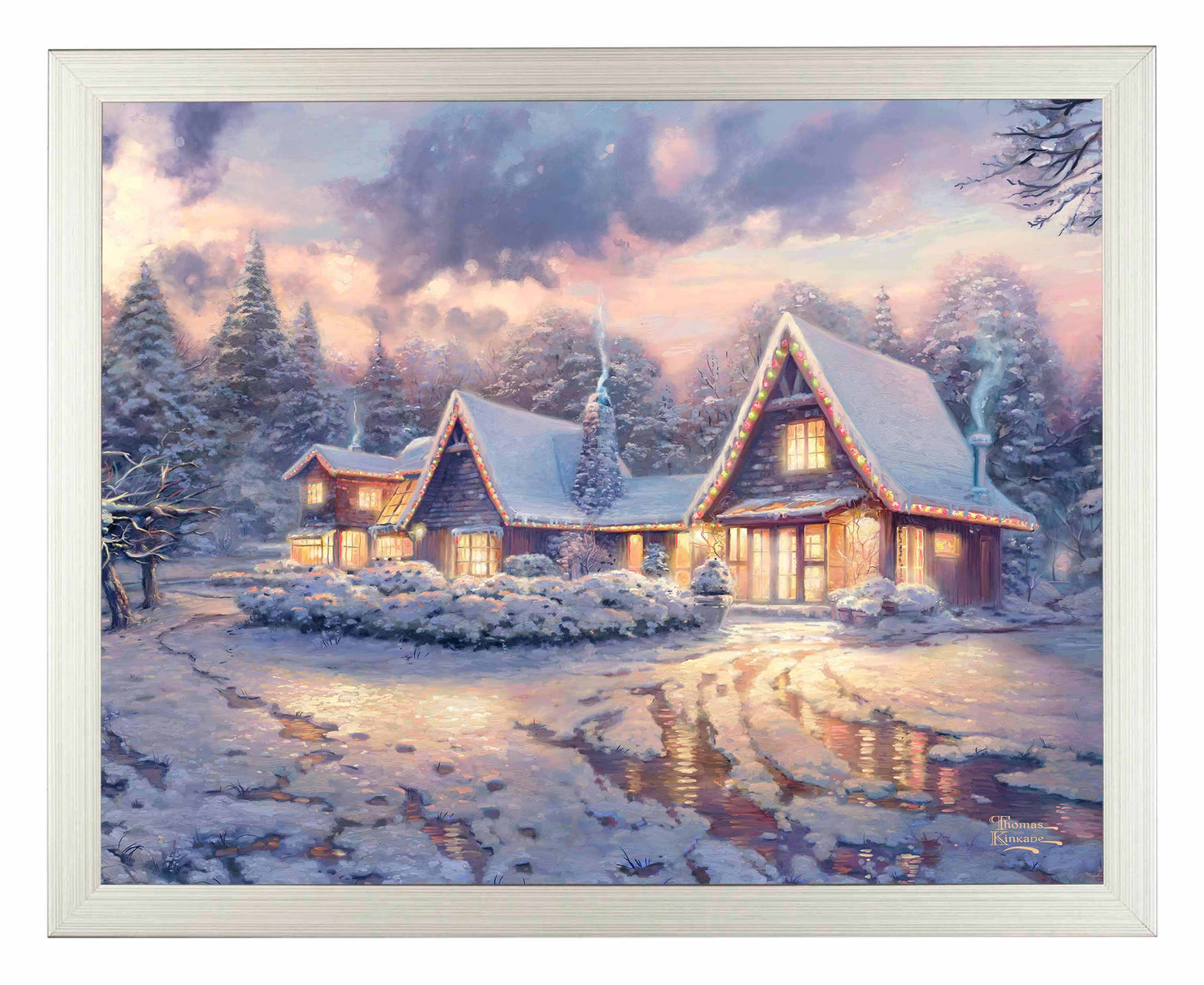 Christmas Lodge - Art Prints