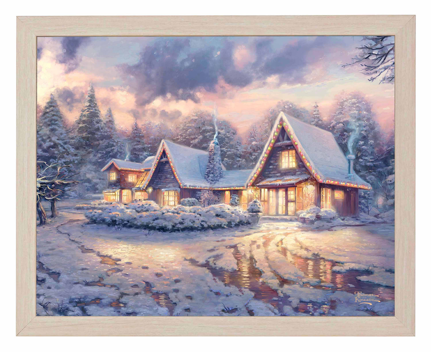 Christmas Lodge - Art Prints